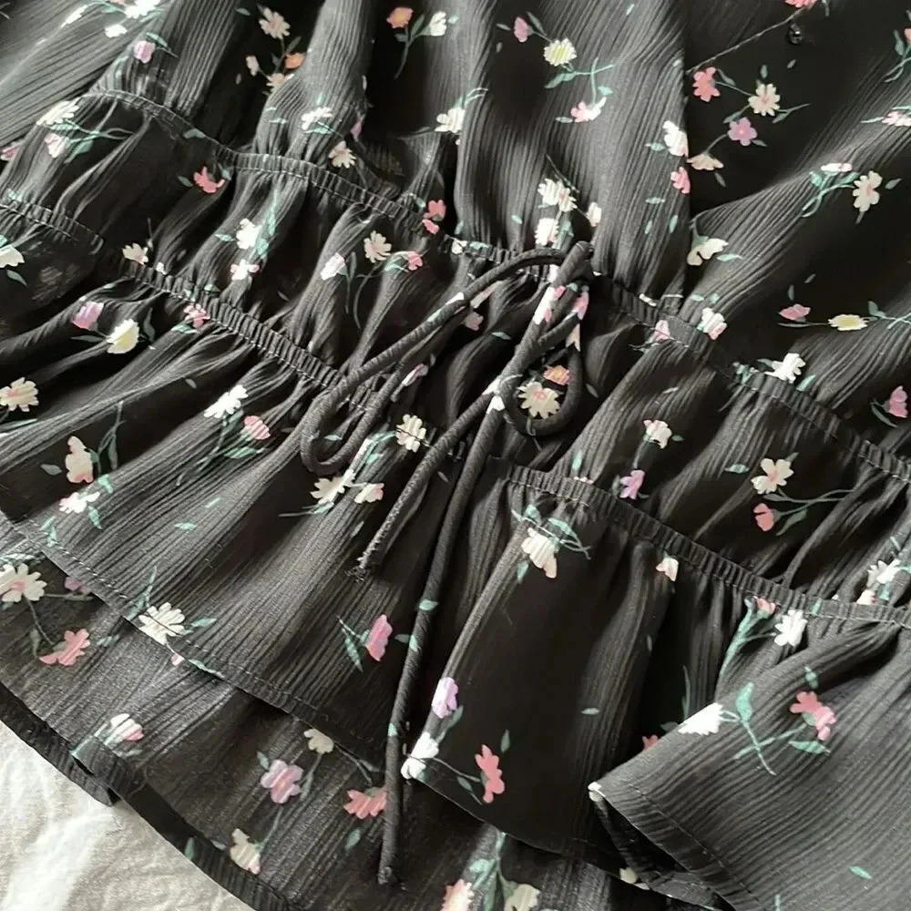 🔥4/$20 Dynamite Floral  Blouse - Picture 5 of 16